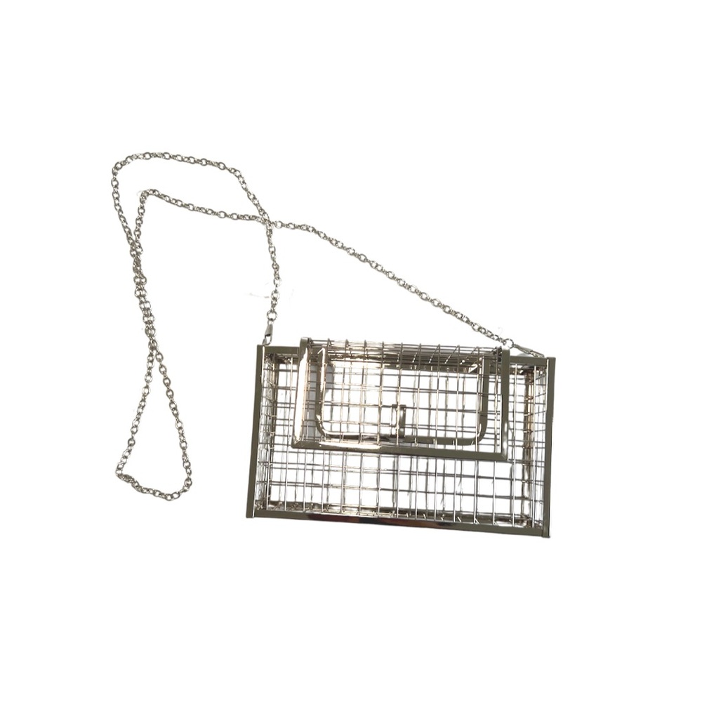 Chain cross-body bag